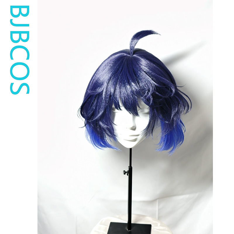 Anime Cosplay Blue Hair - [Perruque stylisée] Perruque de cosplay Seele