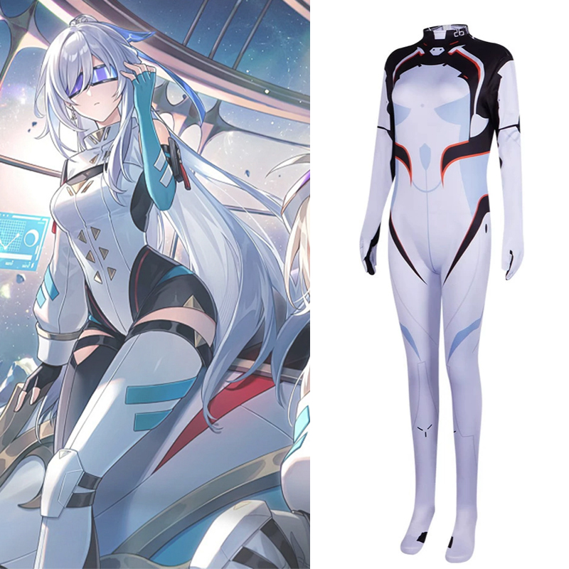 Anime Cosplay Jumpsuit - Anime Honkai Star Rail Cosplay luciole