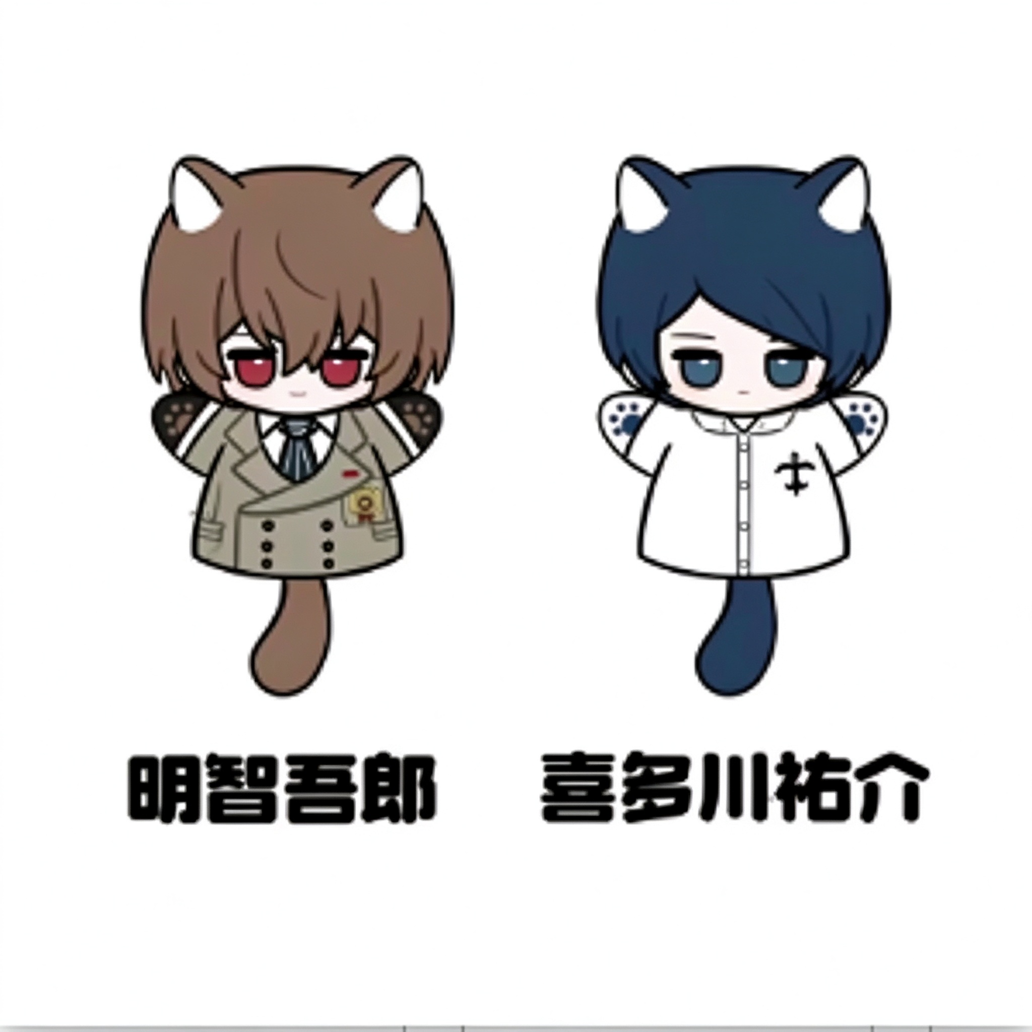 Kitagawa Anime Cosplay - Poupée de cosplay Akechi Goro Yusuke