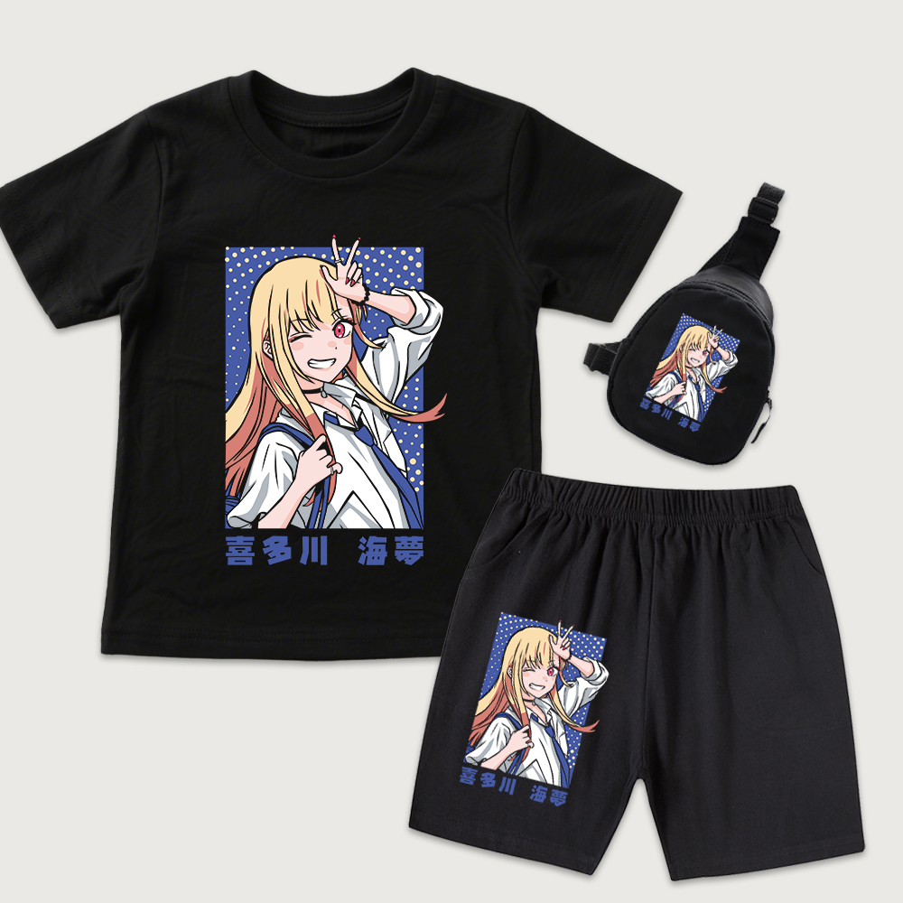 Kitagawa Anime Cosplay - Ensemble 3 pièces pour enfants My
