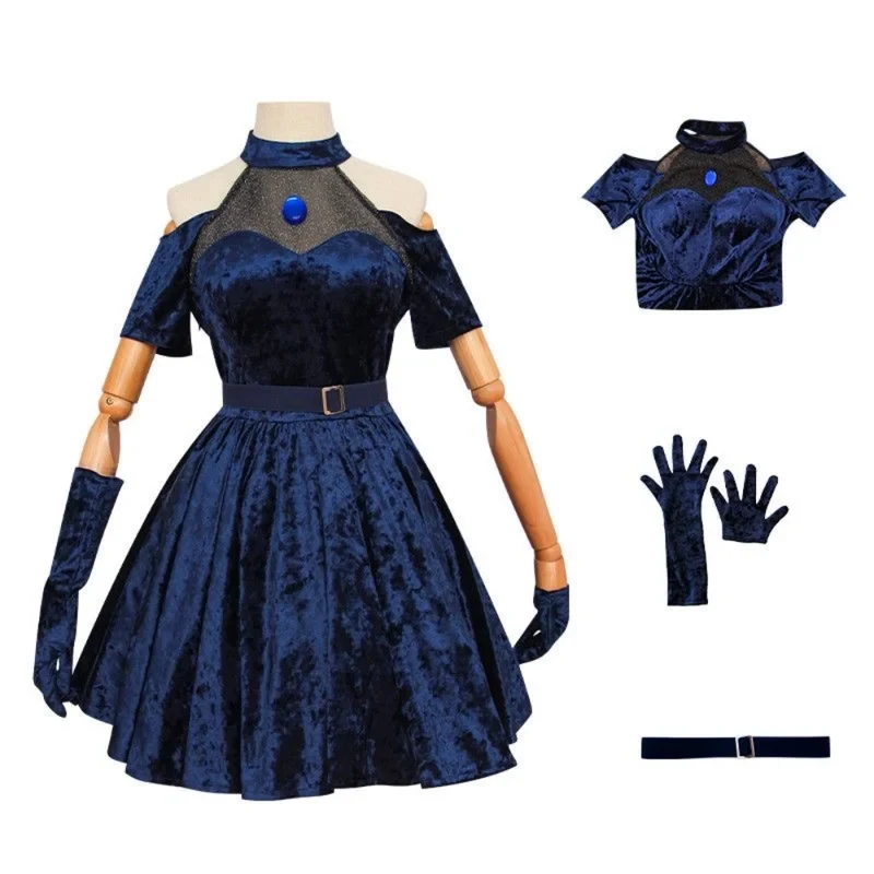 Costume de cosplay Mizi 2026,  - Anime Cosplay Blue Hair avis et prix