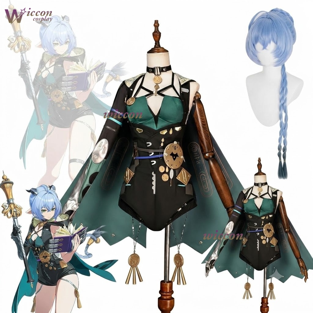Zenless Zone Zero Lucia Elowen - Anime Cosplay Blue Hair avis et prix