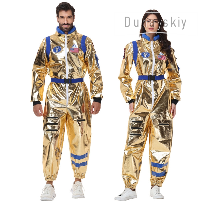 Combinaison d'astronaute dorée - Anime Cosplay Couple avis et prix