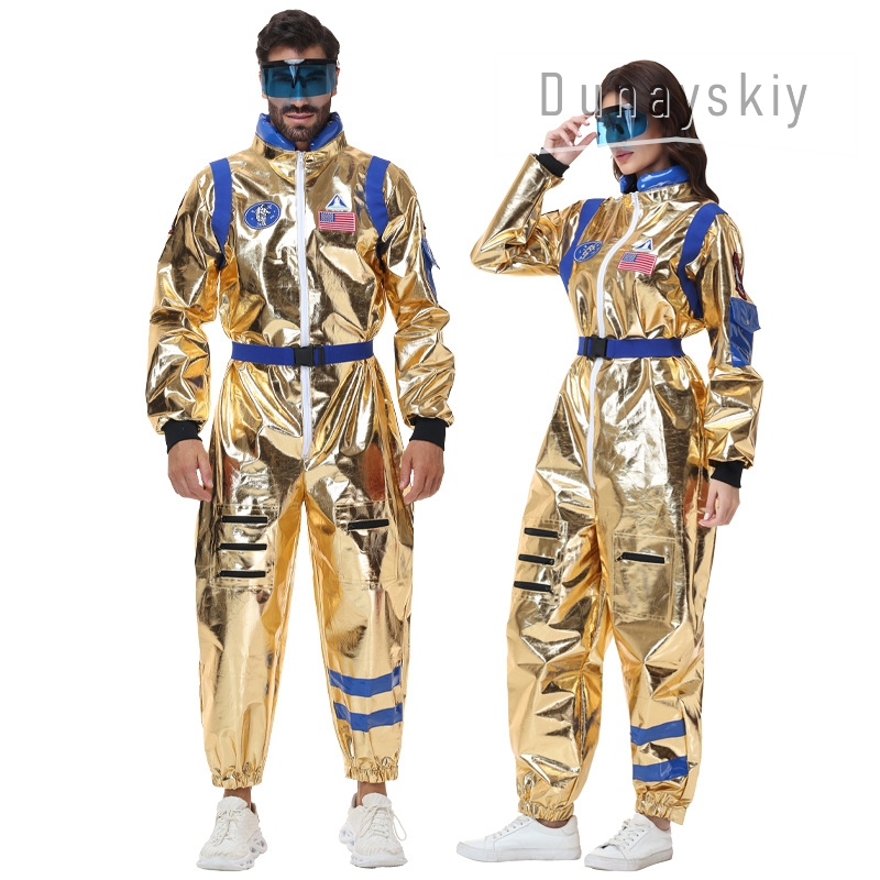 Combinaison d'astronaute dorée - Anime Cosplay Couple avis et prix