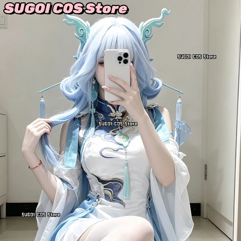 C921, perruque de cosplay pour - Anime Cosplay Blue Hair avis et prix