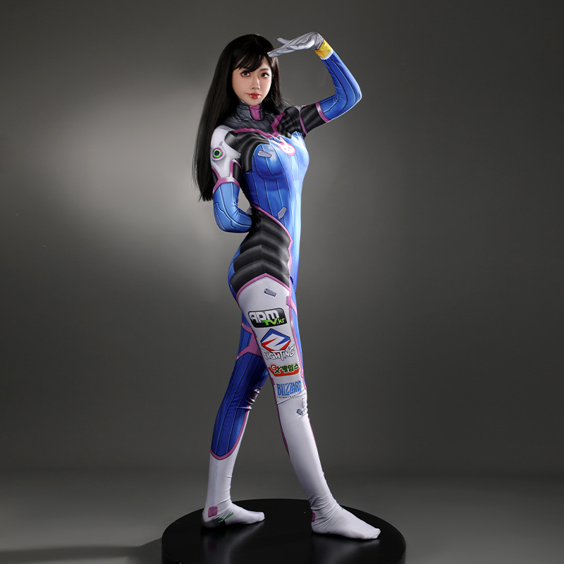 Tenue complète de cosplay D.Va - Anime Cosplay Ladies avis et prix