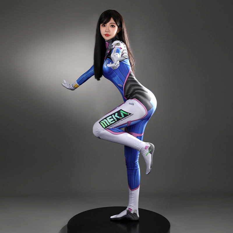 Tenue complète de cosplay D.Va - Anime Cosplay Ladies avis et prix