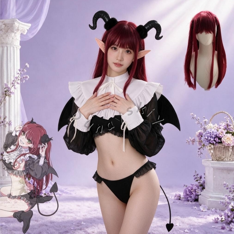 Perruque de cosplay Liz, Hallo - Kitagawa Anime Cosplay avis et prix