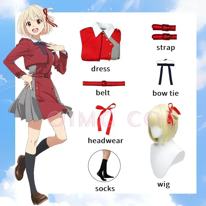 Costumes de cosplay Lycoris Re - Anime Cosplay Jumpsuit avis et prix