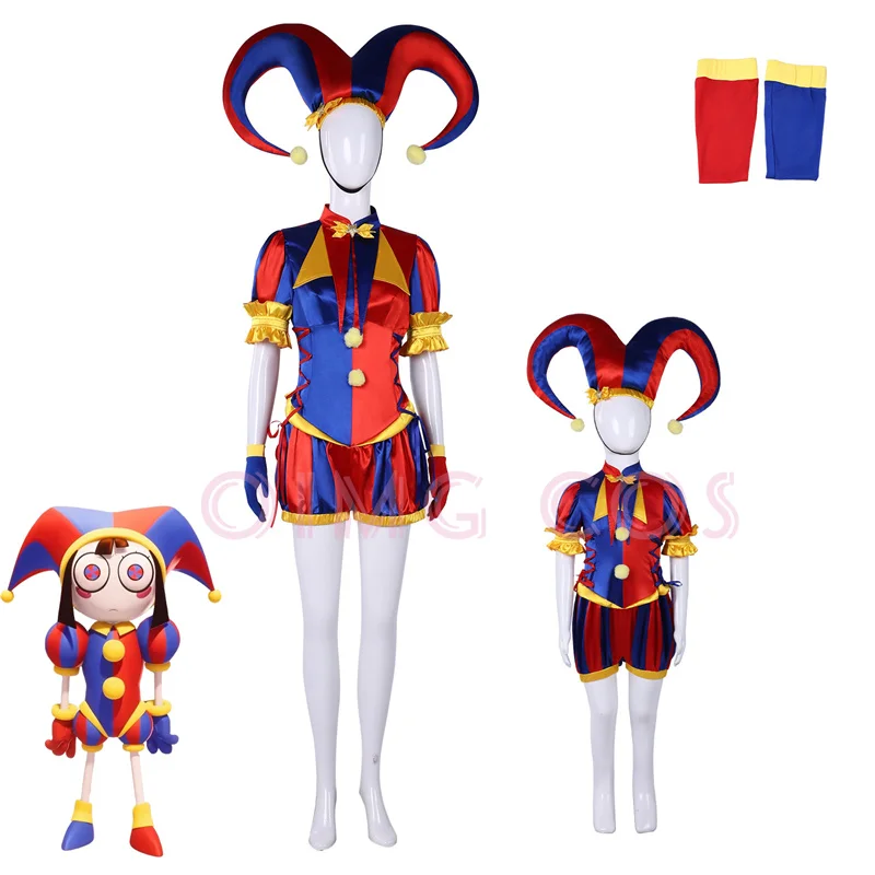 Costume de cosplay Pomni du Ci - Anime Cosplay Ladies avis et prix